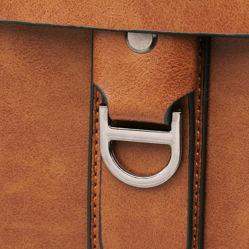 Портфель мужской кожаный джентльменский модный Простой Досуг одного плеча сумки-мессенджеры