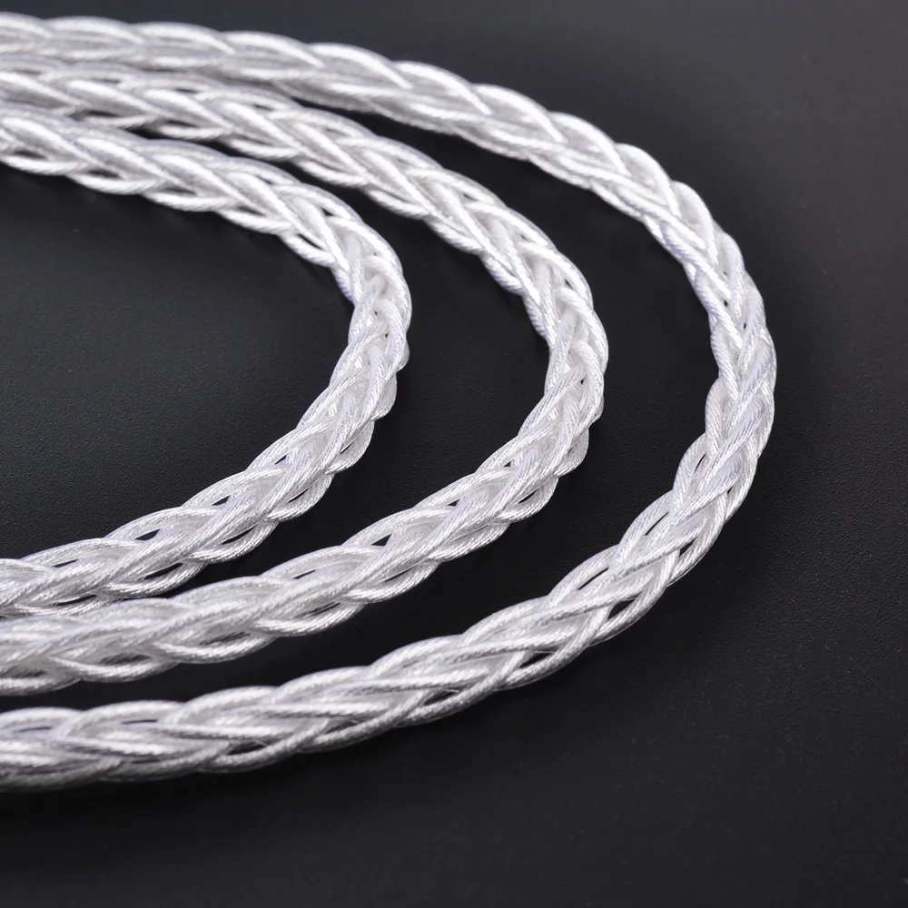 DIY 8 Share 0 78 мм 2 контактный кабель для Weston TFZ W4r Um3x KZ ZS10 AS10 посеребренный 3 5 4 Баланс