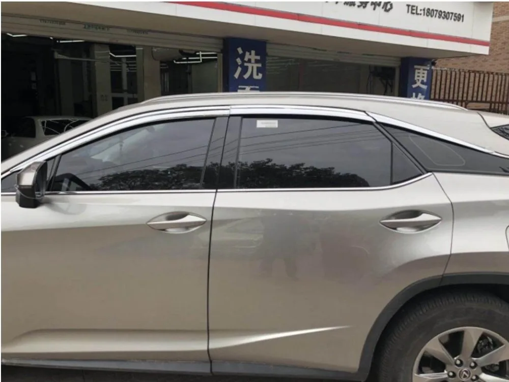 Козырёк для окна из АБС-хром Солнцезащитный козырёк LEXUS RX300 RX450H 2016 2017 - 2019 |