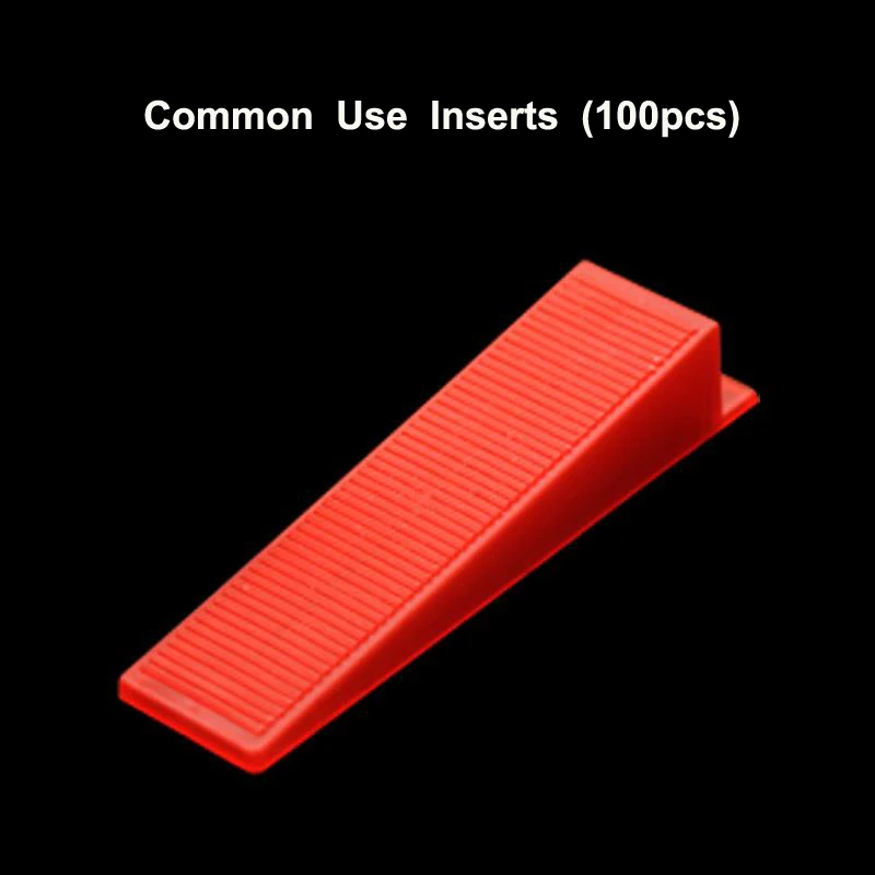 

100Pcs Per Lot Tile Leveler Accessories Red Wedge Resuable Tile Leveling