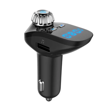 

New G95 Black Car MP3 FM transmitter small car Bluetooth Cigarette lighter high quality smart adjustment button Bluetooth Player