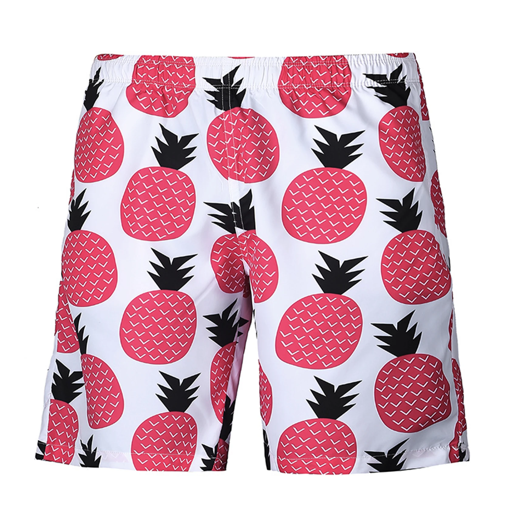 New Novel Casual Unique Fruit Printing Shorts Cool Design Men Board