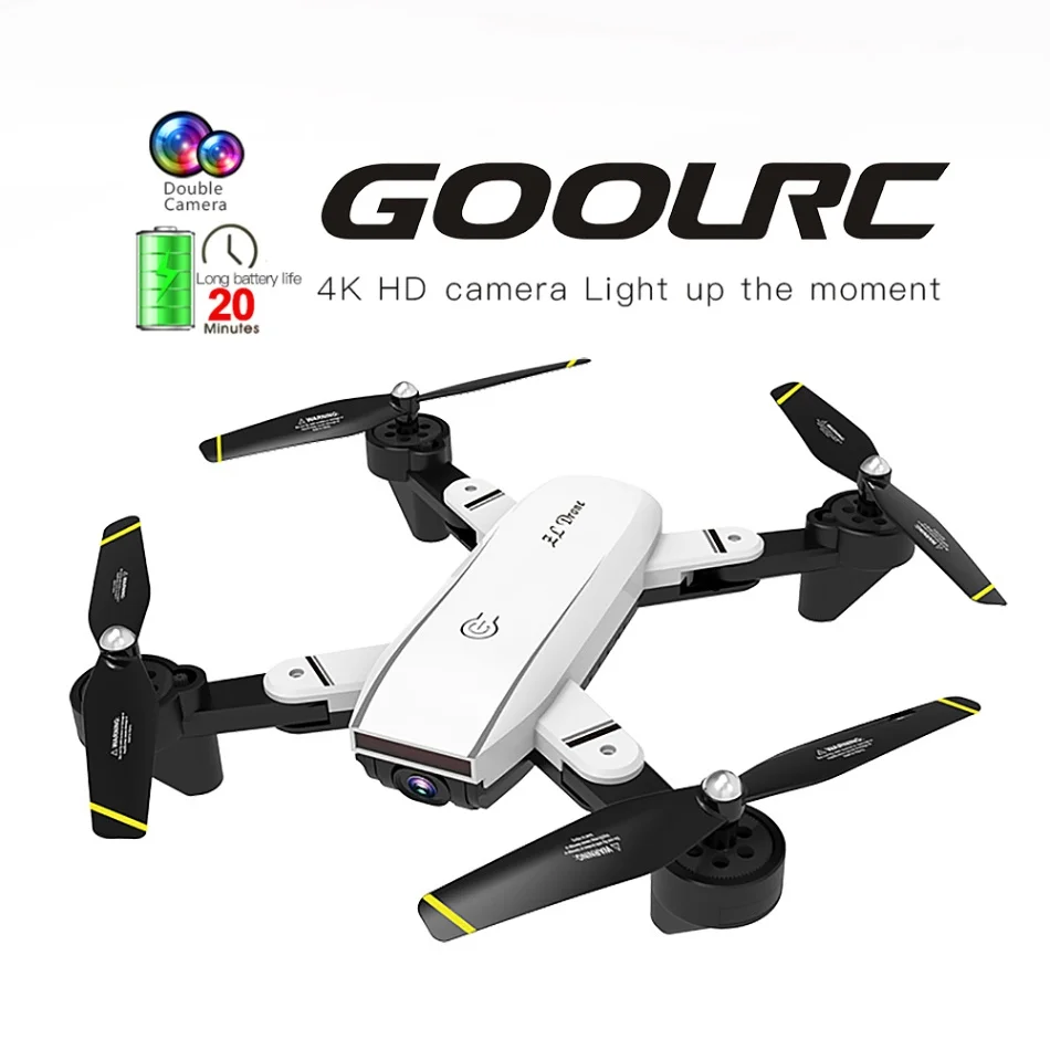 

SG700-D Upgraded Foldable RC Drones WIFI FPV 4K Dual Camera Selfie Drone Follow Mode APP Control Quadcopter For Gift Toy