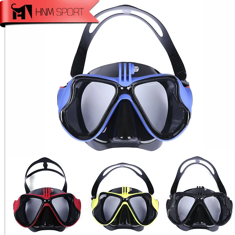 Новинка года, профессиональная маска для подводного плавания, подводное плавание, очки для плавания для GoPro Xiaoyi, Спортивная камера, полностью сухие очки