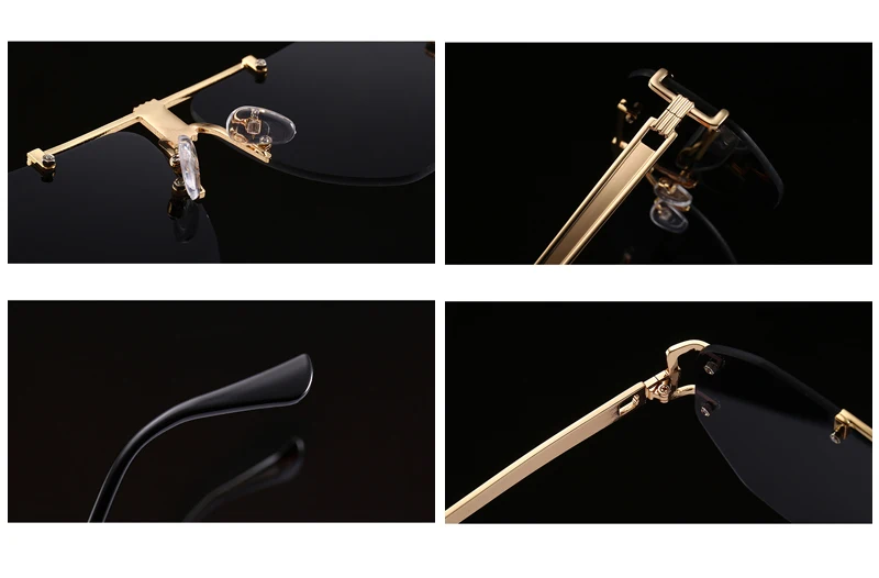 rimless glasses 5091 details (3)