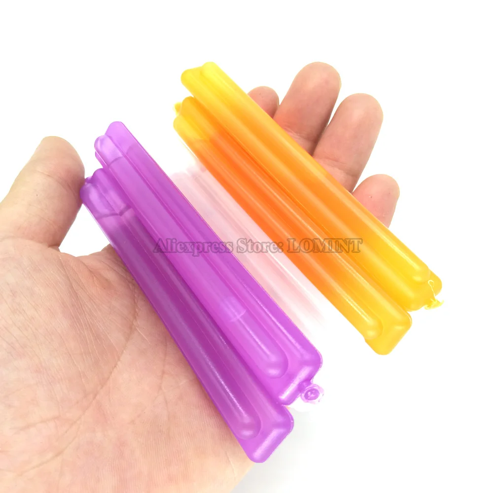 LOMOINT 6pcs Hookah Ice Capsuls Feel the Cool Breez Mouthpiece Shisha Ice Bag Sheesha Chicha Accessories 5.5cm 11cm Length
