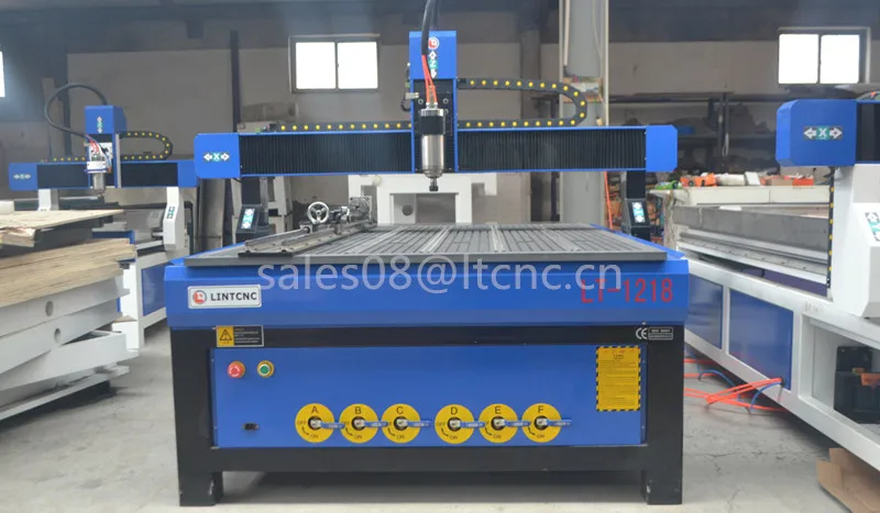 Сделано в Китае 1218/1224 вакуумный Рабочий стол реклама cnc маршрутизатор машина 4