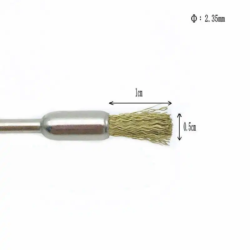 Хвостовик 60 мм мин полировка медная проволочная чаша щетка щетина грива полировальная щетка аксессуары Набор бит чистые инструменты