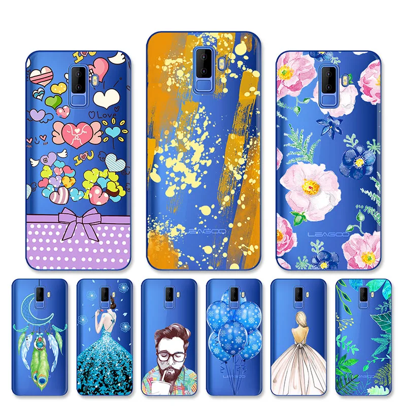 

Transparent Clear Case For Leagoo M11 Case Silicone DIY Patterned Soft TPU Cover For Leagoo M11 Covers Shell Fundas Coque