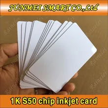 3500 шт./лот 13,56 МГц для струйной печати ПВХ карты nfc 1K S50 чип для Epson принтера, Canon принтера
