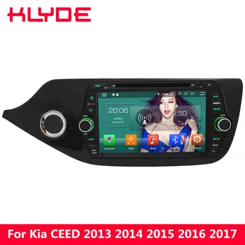 

KLYDE 8" Octa Core PX5 4G WIFI Android 8.0 4GB RAM 32GB ROM BT Car DVD Multimedia Player GPS Navigation For Kia Ceed 2012-2017