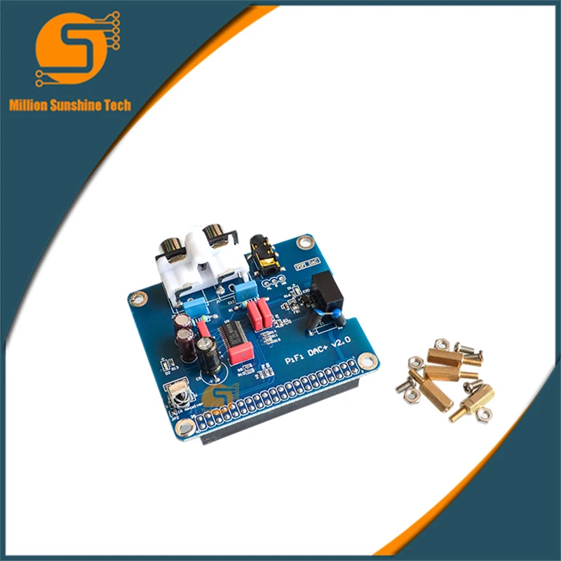 

Free shipping I2S Interface PiFi DIGI DAC+ HIFI DIGI Digital Audio Card for Raspberry PI 3 Model B /2B / B+, Raspberry pi Dac+
