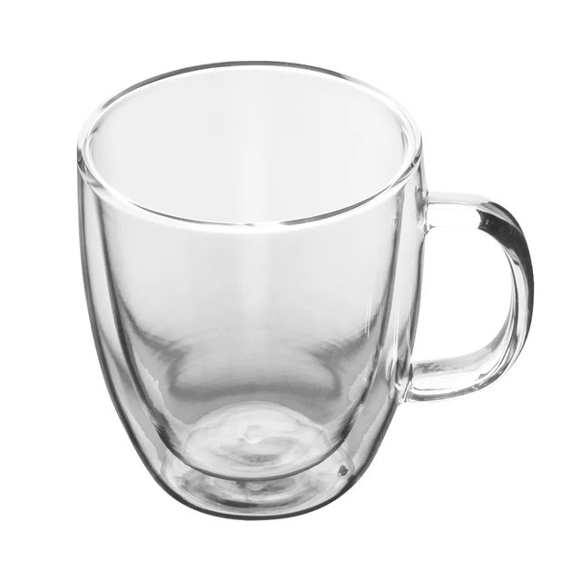 1pc Double Wall Insulated Gl Mug Heat Resistant Clear 1pc Double Wall Insulated Gl Mug Heat Resistant Clear Layer For Espresso Latte Coffee