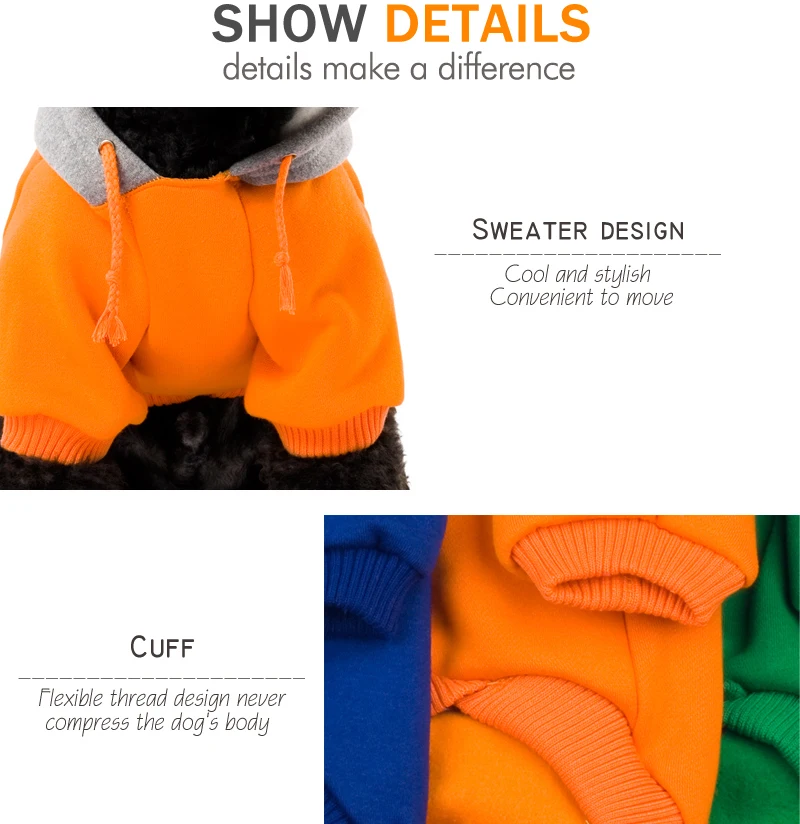 6 hoodie for dog 