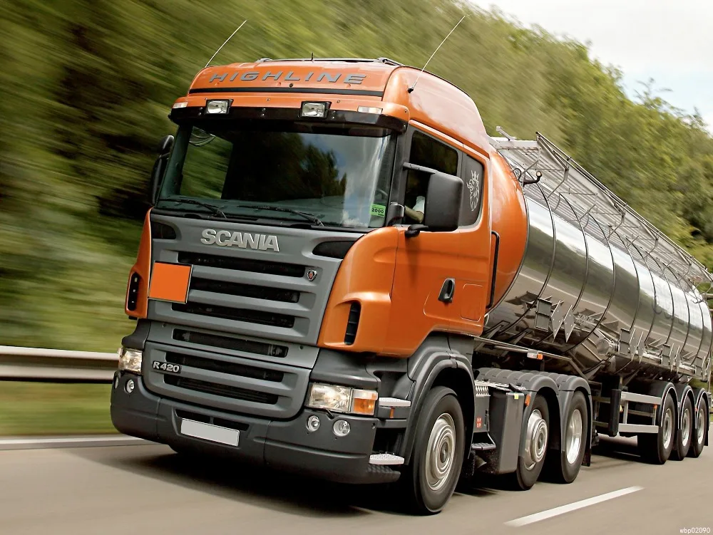Scania R420 Truck Trailer Art Huge Print Poster TXHOME D4483-in Wall Stickers from Home & Garden ...