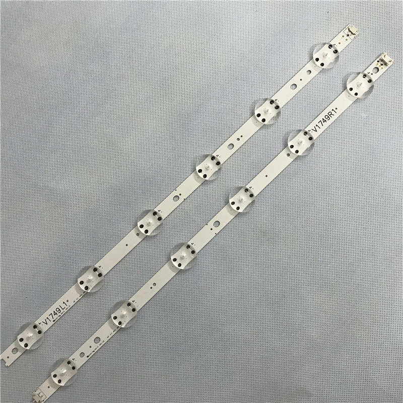

1020mm New Kit 4 PCS LED strip For LG 49UV340C 49UJ6565 49UJ670V V17 49 R1 L1 ART3 2862 2863 6916L-2862A 6916L-2863A tv parts
