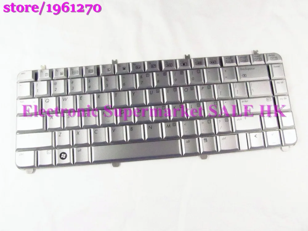 Новый OEM для HP Pavillion DV5-1000 Клавиатура 488590-001 США Silver | Компьютеры и офис