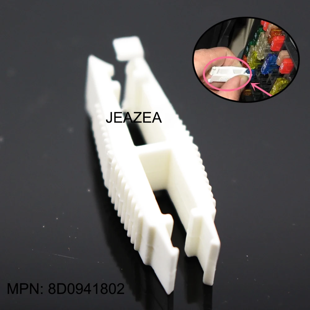 

JEAZEA 8D0941802 8D0 941 802 Fuse Relay Puller Removal Assembly Tool For VW Passat Golf Beetle Jetta Tiguan Audi A4 Q5 Q7 Skoda