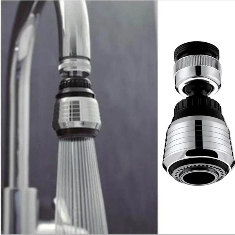 

360 Degree Water Saving Shower Swivel Head Adapter Tap Kitchen Faucet Aerator Connector Diffuser Nozzle Filter Mesh Adapter