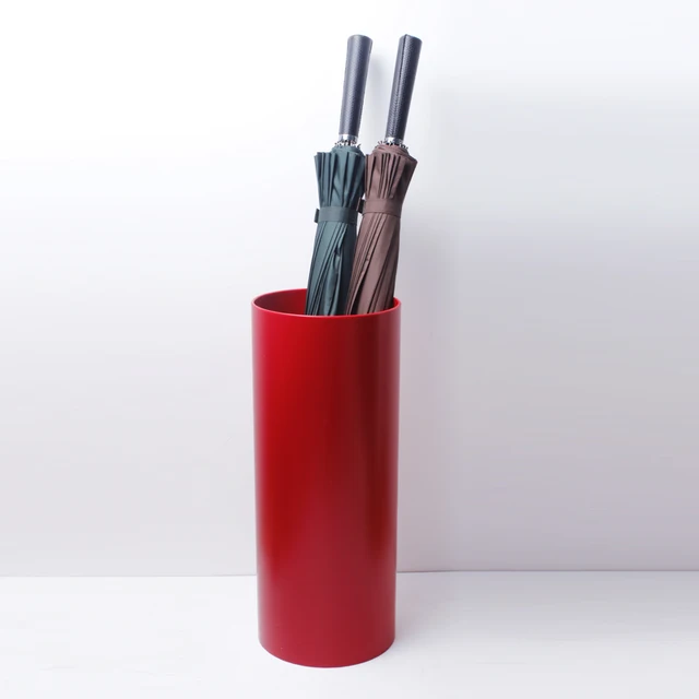 Cylindrical Umbrella Storage Umbrella Stand Holder Barrel Bucket