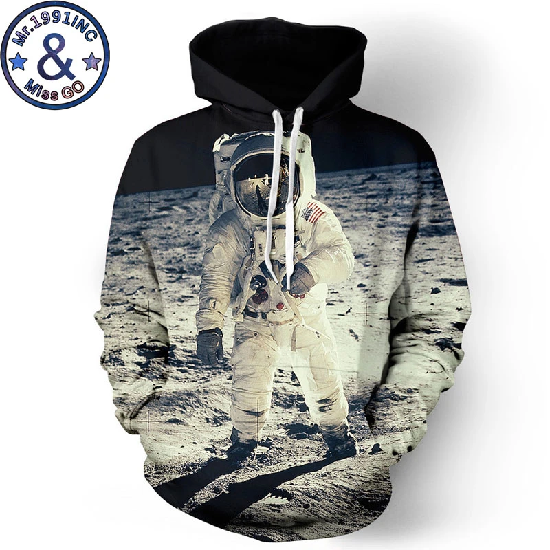 Men Women 3D Sweatshirt Print Hoody Pullovers Astronauts On The Moon Hoodies Men Women 3D Sweatshirt Print Hoody Pullovers Astronauts On The Moon Hoodies