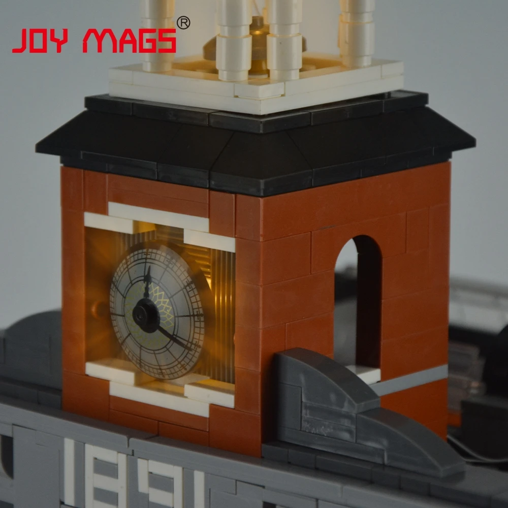Комплект светодиодных ламп JOY MAGS для 10224 создателей набор освещения ратуши