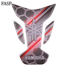 Nova FASP Moto carro de corrida Tampa Do Tanque de Combustível Pad Protector Decalque sim #204 19*13.5 cm Fit YS250 YBR125 JYM125-3G R1-R16