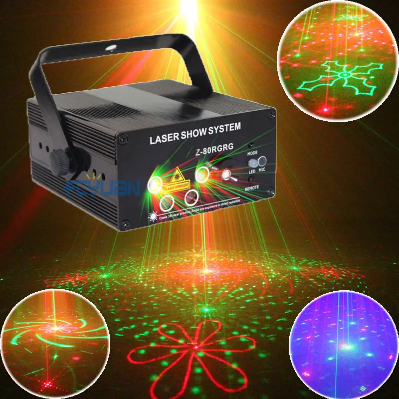 RGB Light and Music Center Laser Show System Disco Party Strobo Lights Magic Ball Dance DJ Lighting Sound Control 96 Patterns RGB Light and Music Center Laser Show System Disco Party Strobo Lights Magic Ball Dance DJ Lighting Sound Control 96 Patterns