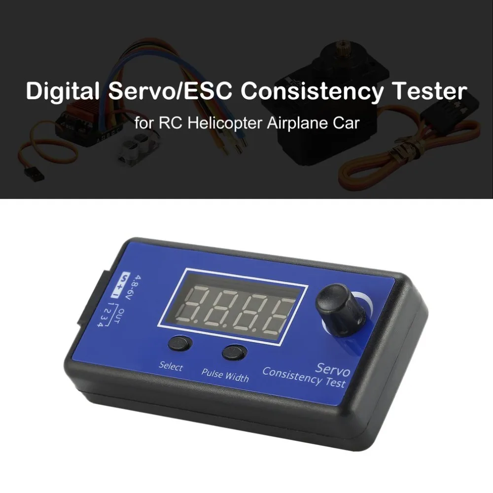 AB_ FP 1x DC 4.8-6V Digital Servo ESC Consistency Tester for RC Helicopter Airp AB_ FP 1x DC 4.8-6V Digital Servo ESC Consistency Tester for RC Helicopter Airp