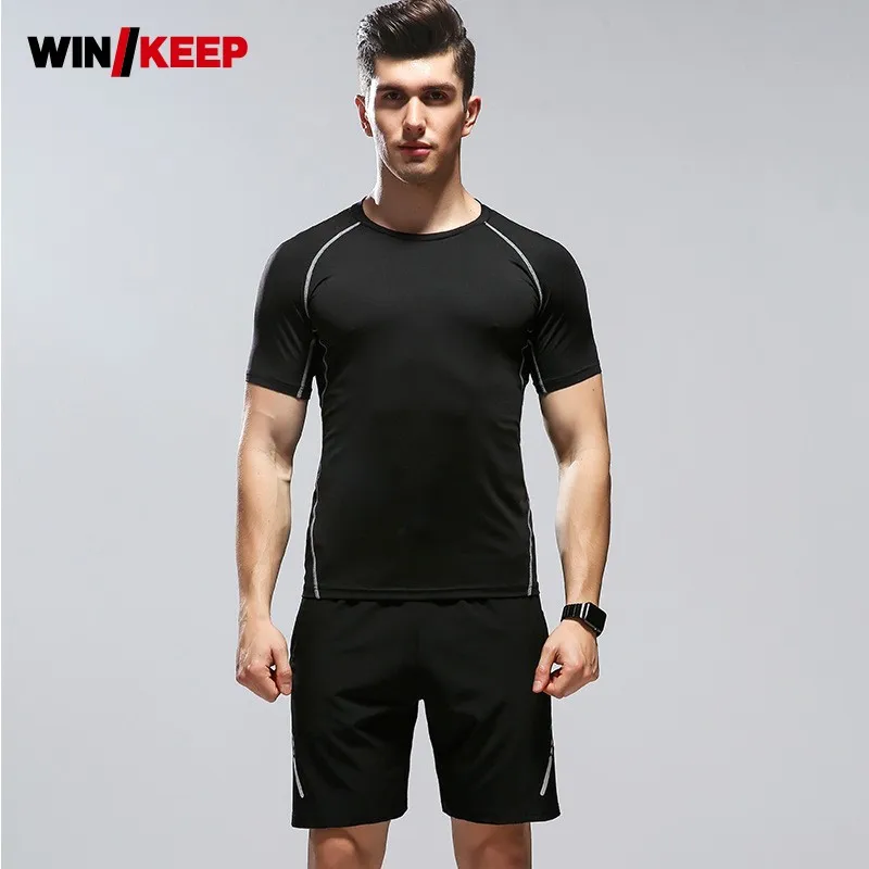 Summer New Black Clothes For Sports Outdoor Sport Suit Quick Dry ...