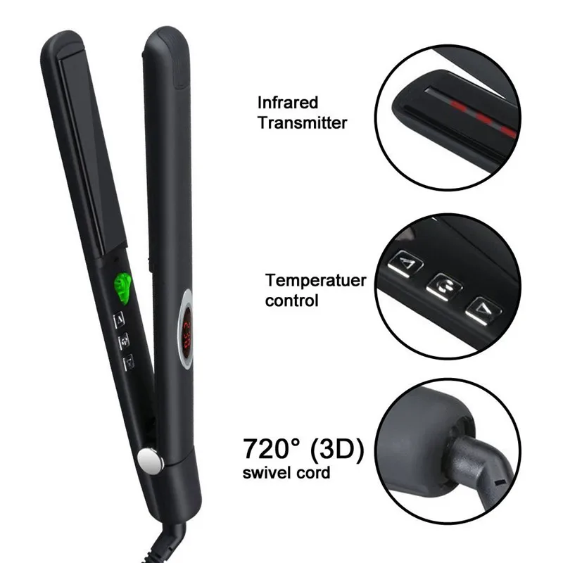 

LCD Liquid Crystal Display The Infrared Straight Hair The Electric Plywood Not Hurt Ceramic Multi-function Pull Straight Hair