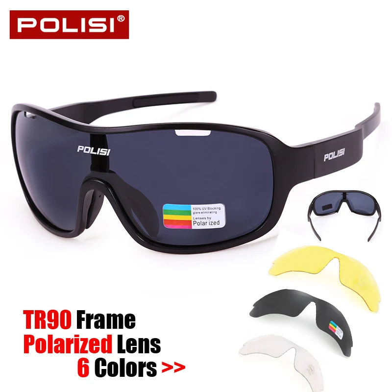 Brand TR90 Cycling Glasses Sunglasses Polarized Cycling Eyewear Outdoor