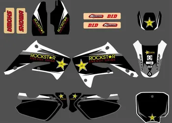 

GRAPHICS & BACKGROUND DECAL STICKER Kit for Honda CR85R CR85 LIQUID COOLED 2 STROKES 2003 04 05 06 07 08 09 10 11 2012 CR 85 85R