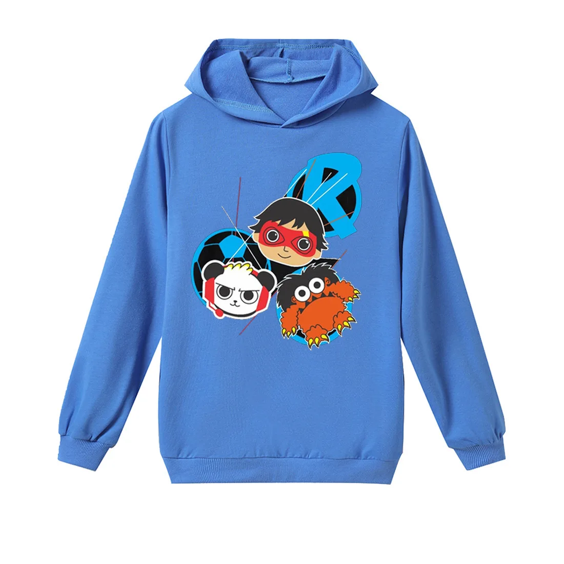 Boys Girls casual hoodies Ryan hoodies Toys sweatshirts kids long sleeve top tee shirt Cartoon clothing