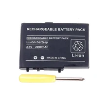 2000mAh 3,7 V аккумуляторная батарея для nintendo DSL NDS Lite литий-ионный аккумулятор с инструментом пакетный комплект