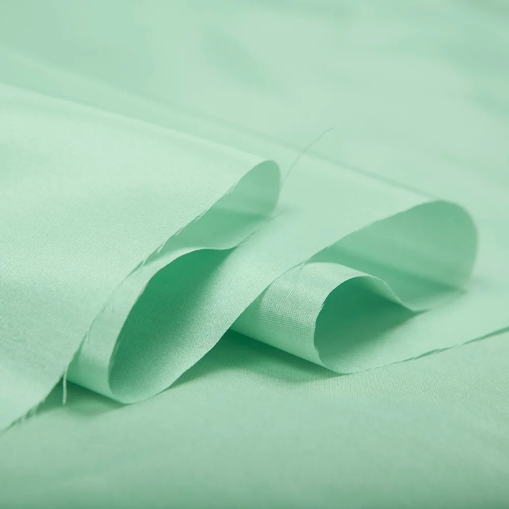

Solid Pure Silk Fabric,Macaron Mint Green Heavy Organza,Smooth,Transparent,Sculpture,Dress,Sunscreen Sewing,Craft By The Yard