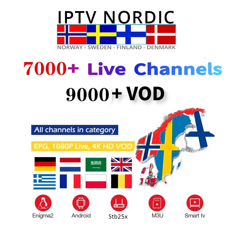

IPTV M3u Subscription Iptv UK Germany French Spanish Mediaset Premium For GTmedia GTS G1 G3 GTC Android TV Box Enigma2 Smart TV