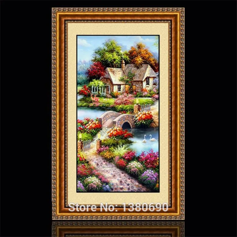 2016-DIY-Drill-Diamond-Painting-Scenic-Round-Diamond-Complete-Drill-Diamond-Embroidery-Needlework-Diamond-Needlework-Painting