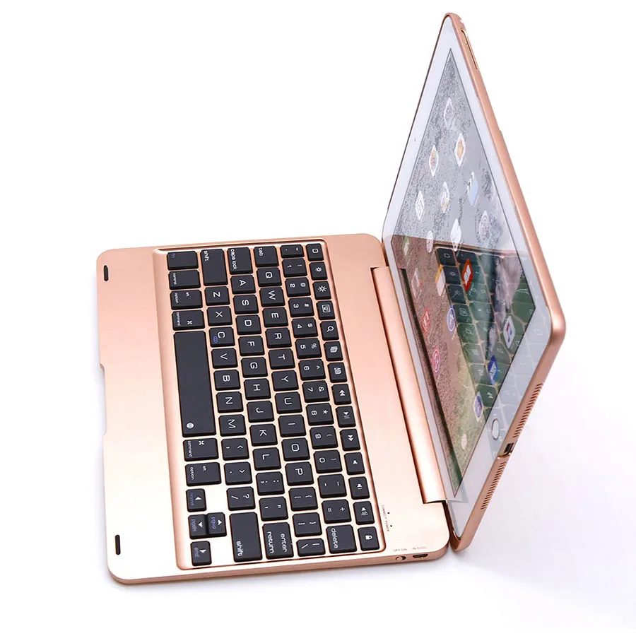 Bluetooth Keyboard Case for New iPad 9.7 inch 2017 2018 Air 2 Air 1 Pro 9.7 Tablet Protective Case Wireless Keypad Stand Cover (15)