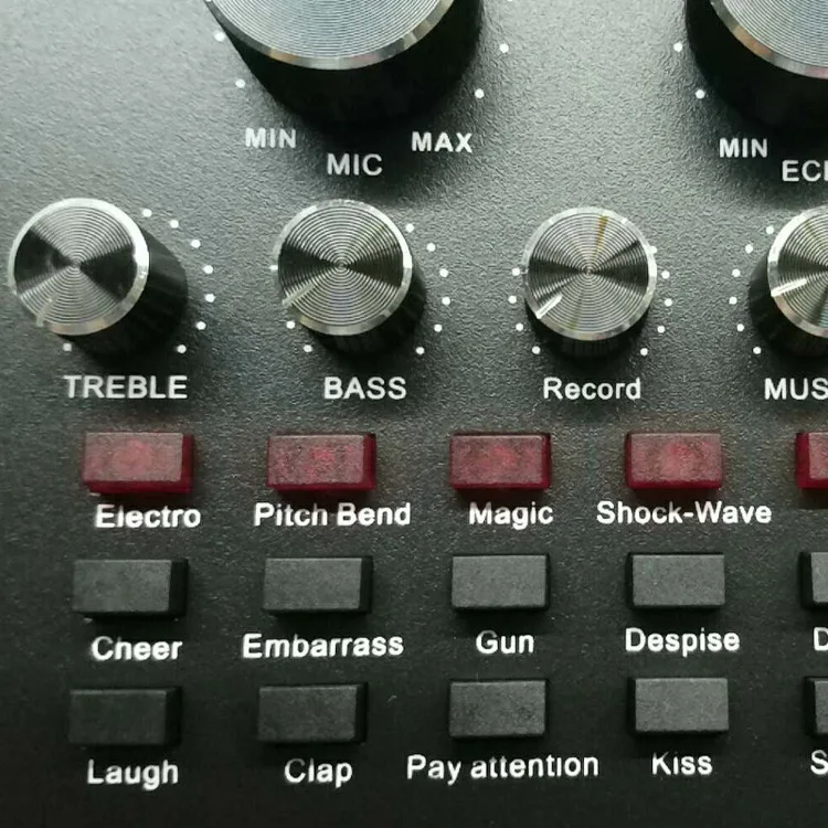 Live sound card V8 mobile phone computer karaoke