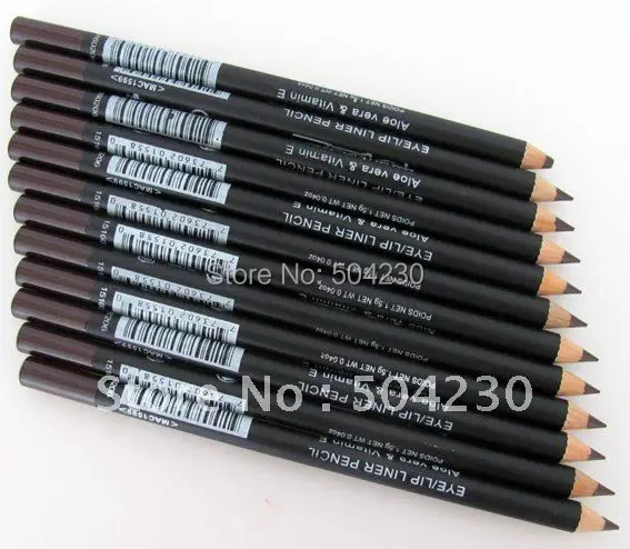 Подводка карандаш для глаз 60 шт./лот|brown eyebrow eyeliner pencil|eyebrow eyelinerbrown |