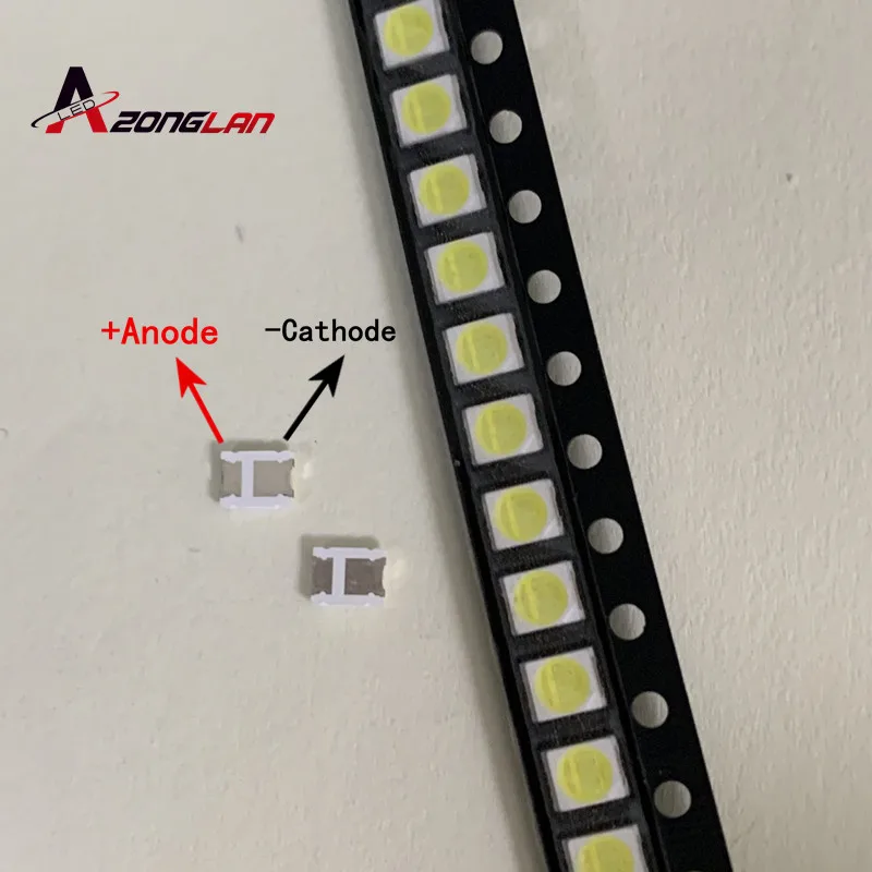 

100PCS-5000pcs Konka Changhong Amoi LCD TV backlight LED strip lights with the East Bay 3528 2835 1W SMD LED beads 6V