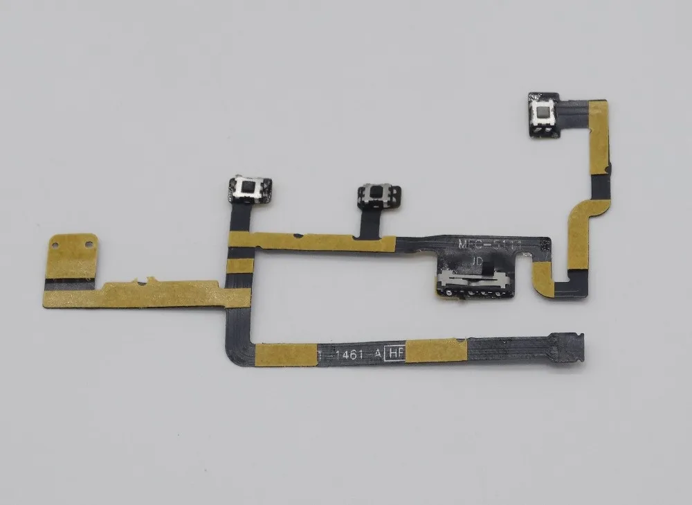 

For iPad 2 CDMA Power on off Switch Volume SIlent Mute Button Flex Cable repair For iPad 2 Free shipping