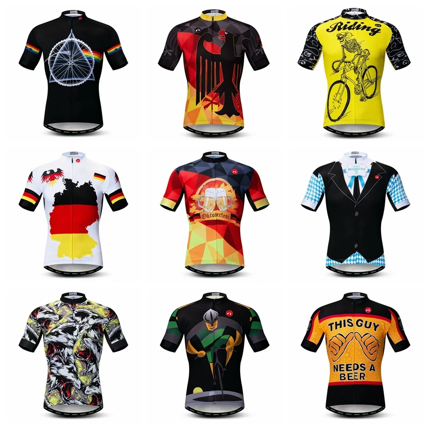 Germany Cycling Jersey men Bike Jerses 2018 road MTB bicycle Clothing