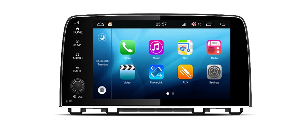 Perfect Liandlee Android 8 UP For Honda For CRV For CR-V 2003~2009 Stereo Car Radio Carplay BT GPS Map Navi Navigation System No CD DVD 14
