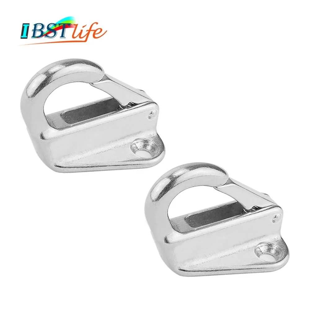 

2PCS 43mm Stainless Steel 316 Fender Spring Hook Snap Fending Hook Attach Rope Boat Sail Tug Ship marine Hardware