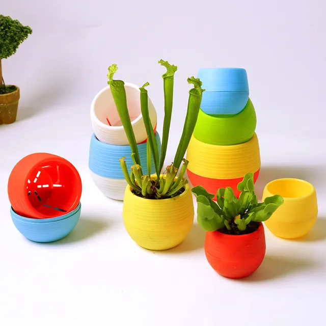 Wcic Flowerpot 7x6 5cm Mini Decorative Flower Plant Nursery Pot For Wcic Flowerpot 7x6 5cm Mini Decorative Flower Plant Nursery Pot For Succulent Home Office Decor