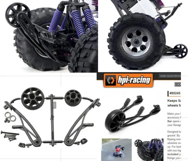 Hpi85245 hpiウイリーバーセット (サベージ/サベージxl) - AliExpress