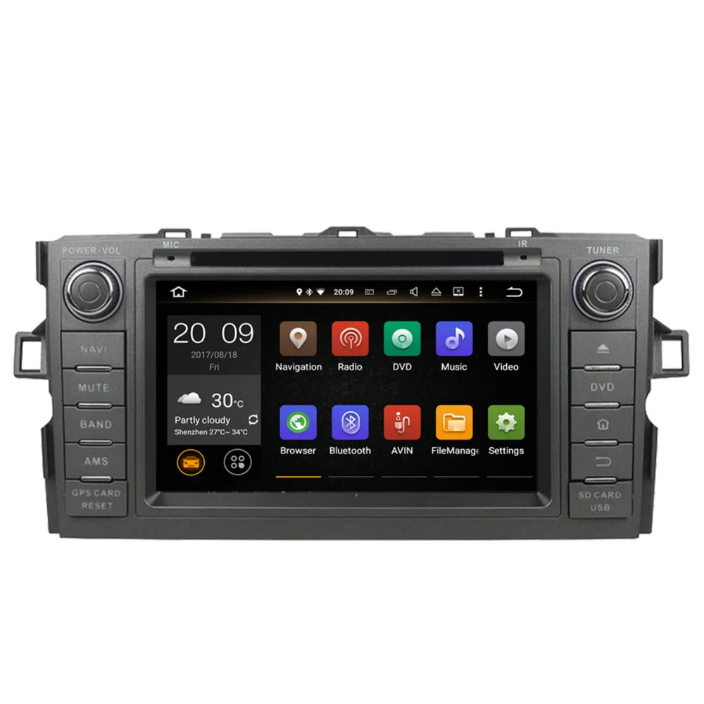 Sale Android 8.0 Octa Core 4GB RAM Car GPS Navigation Head Unit For Toyota Auris/Toyota Corolla Hatchback/Corolla 2012- DVD Player 1 Sale Android 8.0 Octa Core 4GB RAM Car GPS Navigation Head Unit For Toyota Auris/Toyota Corolla Hatchback/Corolla 2012- DVD Player 1