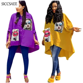 

Appliques Maxi Tshirt Dress Batwing Sleeve Ropa Mujer Asymmetrical Dresses Casual Loose Plus Size Clothing Korean Graphic Hippie